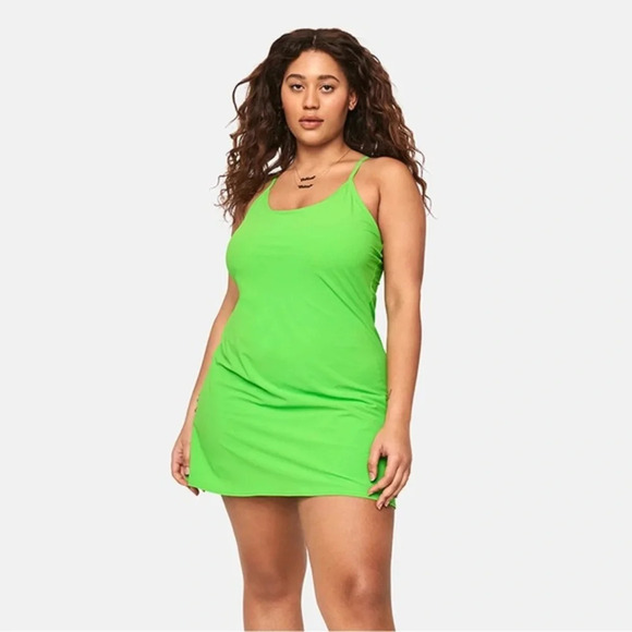 Outdoor Voices Dresses & Skirts - NWT Outdoor Voices Powerpuff Girls green Limited Edition Exercise Dress large